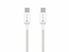 Tactical Stitch Thread Cable USB-C/USB-C 1m White