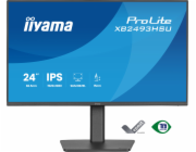 iiyama ProLite XB2493HSU-B1 - LED monitor - 24" (23.8" zobrazitelný) - 1920 x 1080 Full HD (1080p) @ 120 Hz - IPS - 350 cd/m? - 1500:1 - 1 ms - HDMI, DisplayPort - reproduktory - matná cern