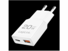 LogiLink Nabíječka USB do zásuvky, GaN, 2portová, USB-AF ...