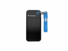 VERBATIM Externí SSD Pocket SSD 2TB, USB-C 3.1, černá/modrá