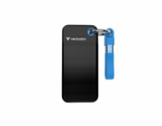VERBATIM Externí SSD Pocket SSD 2TB, USB-C 3.1, černá/modrá