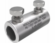 MOREK MSCL240 Al/Cu šroubovací konektor 120-240 mm2 12 kV 2x hliníkový střižný šroub MSCL2402A00