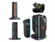 Nabíječka AMAZINGTHING Thunder Pro PlayDock pro ovladače Nintendo Switch 2 - černá
