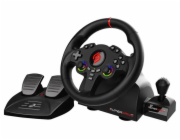 SUPERDRIVE Sada volantu a pedálů 220 RS-X/ PS4/ Xbox One/ Switch 1+2/ PC