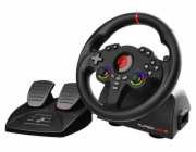 SUPERDRIVE Sada volantu a pedálů 220 RS/ PS4/ Xbox One/ Switch 1+2/ PC