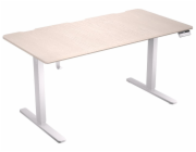 Endorfy herní stůl Atlas L electric Light Wood / 150x76cm / nosnost 80kg / el. nastavení výšky (72-120cm) / světlé dřevo