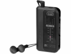 Trevi Černé kapesní rádio RA738