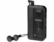 Trevi Černé kapesní rádio RA738