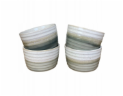 Alpina - Sada keramických forem na pečení 10,2x6 cm (4 kusy)