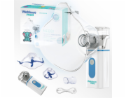 Webber Nebulizérový inhalátor pro děti i dospělé - přenosný, na baterie, tichý