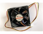 EUROCASE ventilátor 80mm, 12V (3pin)