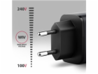 AXAGON ACU-PQ67 GaN nabíječka do sítě 67W, USB-A + USB-C,...