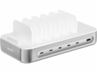 4smarts Nabíjecí stanice Team 100W 5xUSB-C se sadou 6 kab...