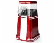 NEDIS Melissa popcornovač/ spotřeba 1200 W/ čas na přípravu 2 - 4 min/ jedna porce až 60g popcornu/ bílo-červená