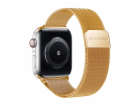 Decoded Milanaise Traction  Strap 38/40/41/42mm Shiny Gold