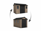 Zahradní domek Keter Apex 7,5 x 11 Ashwood, s podlahou