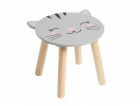 Home Styling Collection Dřevěná dětská stolička SAFARI se...