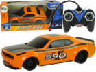 LeanToys Sportovní auto na dálkové ovládání 1:24 oranžové
