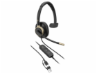 HP Poly Mission 815 náhlavní souprava Mono USB-C +USB-C/A  