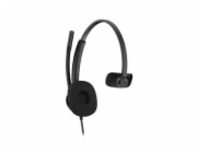 HP Poly Mission 415 - Mission 400 Series - náhlavní souprava - náhlavní - kabelové - odstranení šumu - USB-C, USB-A - cerná - certifikováno pro Microsoft Teams, certifikováno Google Meet, Works With C
