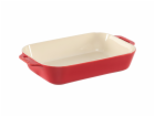 Staub 3-Piece Rectangular  Ceramic Bakeware Set, Cherry Red