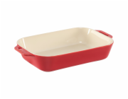 Staub 3-Piece Rectangular  Ceramic Bakeware Set, Cherry Red