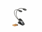 K&amp;M 12271 Music Stand Light  Twin Head Pro