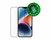 dbramante1928 Eco-shield - Ochrana obrazovky pro mobilní telefon - barva rámu černá - pro Apple iPhone 13, 13 Pro, 14, 16e, 17e