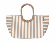 Reisenthel Loopshopper L  summerstripes coffee