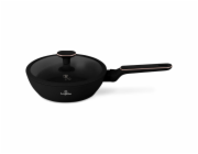 Pánev hluboká s titanovým povrchem a poklicí 24 cm Black Rose Collection BH-8352
