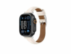 Amazingthing Kožený řemínek Class Band pro Apple Watch 45...