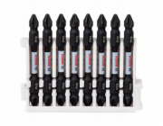 BOSCH SADA RÁZOVÝCH BITŮ PH2*65MM, 8 DÍLŮ.
