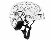 Nils Extreme MT311 BÍLÁ PŘILBA L (58-61 CM)