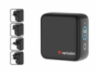 VERBATIM Mini GaN Nabíječka s displejem 140W, 3xUSB-C, 1x...