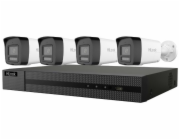 HiLook Powered by HIKVISION/ 4K Smart Hybrid Light KIT Bullet 2TB/ 1x NVR-108MH-C/8P/ 4x IPC-B180HA-LUF