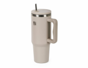Termohrnek G21 FlowCup 1200 ml - pískově béžový