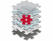 Askato Senzorická podložka Ortopedická sada 6 v 1, střední, 6 puzzle Sensoryka Muffik / Mfk-109