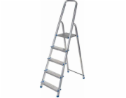 AWTools AW HLINÍKOVÝ ŽEBŘÍK S VOLNÝM ZATÍŽENÍM 5 STŮL 150 KG AW23021