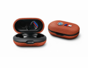 BMW TWS Bluetooth sluchátka s kovovým logem M ENC oranžová