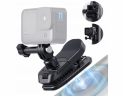 Kf Magnetický klipsový držák popruhu pro upevnění na opasek pro 1/4" a GoPro / 31.173
