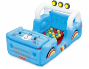 Bestway 93577 Fisher-Price Nafukovací auto s míčem 1,17 m x 76 cm x 61 cm