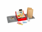 Bigjigs Toys Dětská dřevěná pokladna