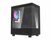 Počítačová skříň Darkflash DB330M + 3 ventilátory (černá)