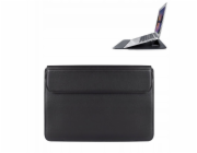 NoName Pouzdro Devia, pouzdro, brašna na notebook / MacBook ultra tenké se stojánkem 13,3  , umělá kůže, černá