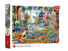 Trefl PUZZLE 2000 Květinářství v Amsterdamu 27128