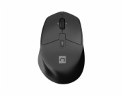 Myš bezdrátová Natec KITE/Kancelářská/Blue Sense/Pro praváky/4 000 DPI/USB+BT/Černá