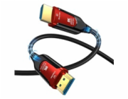 PREMIUMCORD Ultra High Speed HDMI 2.1 optický fiber kabel 8K@60Hz, zlacené 10m