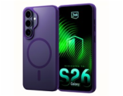 3mk ochranný kryt Smoke MagCase Purple pro Samsung Galaxy S26+