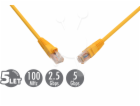 SOLARIX patch kabel CAT5E UTP PVC 2m žlutý
