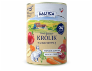 BALTICA Smaki regionów Mono Rabbit with carrot - vlhké krmivo pro psy - 400g